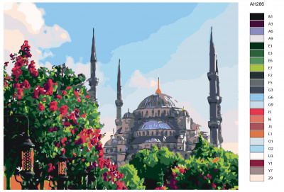 Картина по номерам, 80 x 100, ARTH-AH286