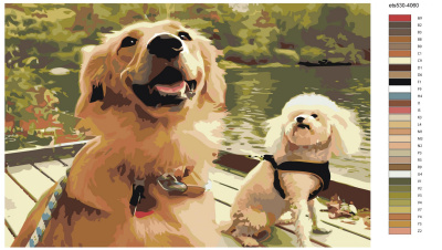 Картина по номерам, 100 x 150, ets530-4060