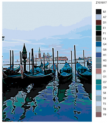 Картина по номерам, 60 x 80, Z-Z101817