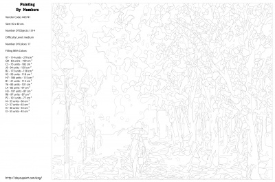 Картина по номерам, 40 x 50, KTMK-445741