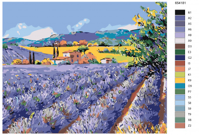 Картина по номерам, 100 x 125, KTMK-654181
