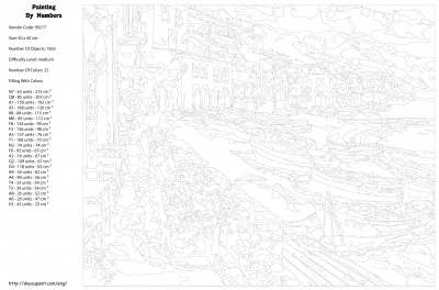 Картина по номерам, 40 x 50, KTMK-99217