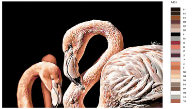 Картина по номерам, 100 x 150, A431