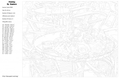 Картина по номерам, 40 x 50, KTMK-87698