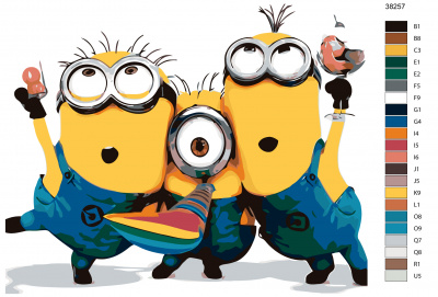 Картина по номерам, 100 x 125, KTMK-38257