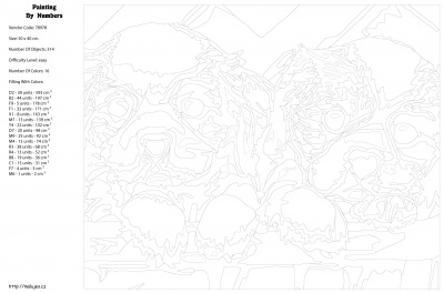 Картина по номерам, 40 x 50, KTMK-78978