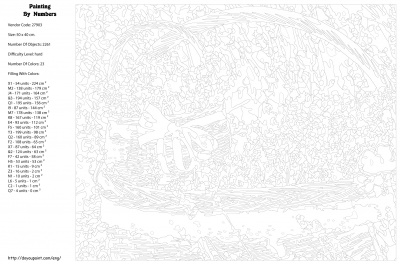 Картина по номерам, 40 x 50, KTMK-27903