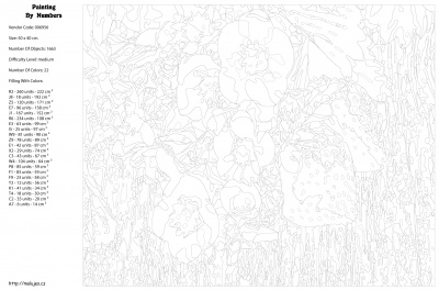 Картина по номерам, 40 x 50, KTMK-006956