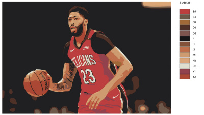 Картина по номерам, 100 x 150, Z-AB128