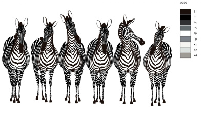 Картина по номерам, 100 x 150, A399