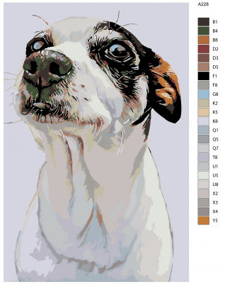 Картина по номерам, 48 x 72, A228