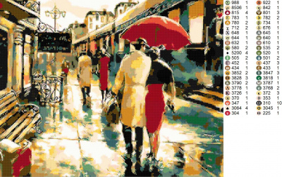 Картина со стразами, 40 x 50, DI-BH13