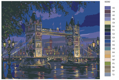 Картина по номерам, 80 x 100, KTMK-92292