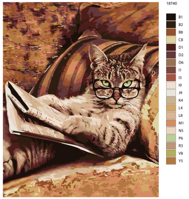 Картина по номерам, 48 x 60, KTMK-18740