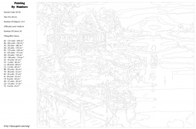 Картина по номерам, 40 x 50, KTMK-42142