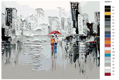 Картина по номерам, 40 x 50, KTMK-46384-1