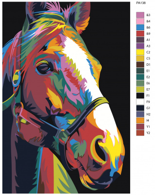 Картина по номерам, 40 x 60, PA138