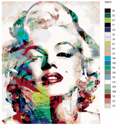 Картина по номерам, 100 x 125, KTMK-25872