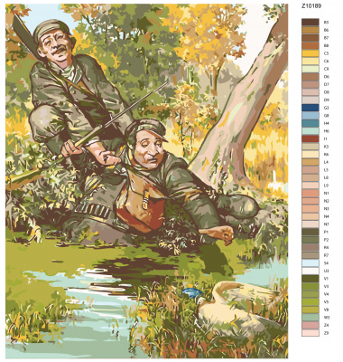 Картина по номерам, 72 x 90, Z10189