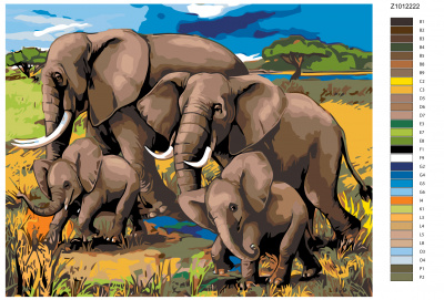 Картина по номерам, 100 x 125, Z-Z10122223