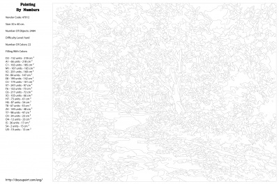 Картина по номерам, 40 x 50, KTMK-47012