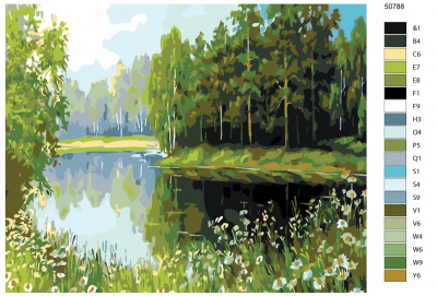Картина по номерам, 60 x 75, KTMK-50788