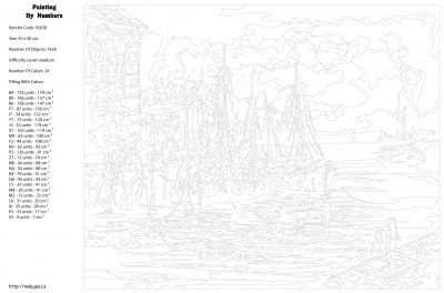 Картина по номерам, 40 x 50, KTMK-95638