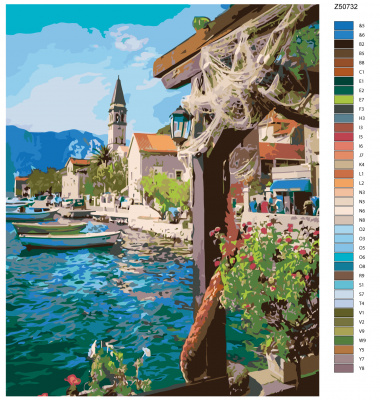 Картина по номерам, 72 x 90, Z50732
