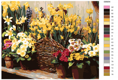 Картина по номерам, 100 x 125, KTMK-006954