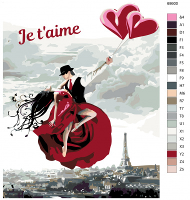 Картина по номерам, 100 x 125, KTMK-68600