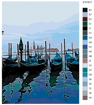 Картина по номерам, 75 x 100, Z-Z101817
