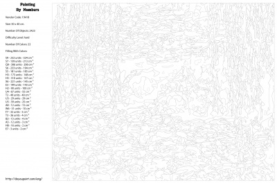 Картина по номерам, 40 x 50, KTMK-19418