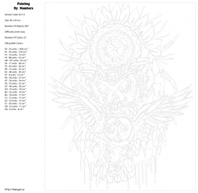 Картина по номерам, 40 x 50, KTMK-03113