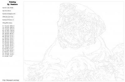 Картина по номерам, 40 x 50, KTMK-78528