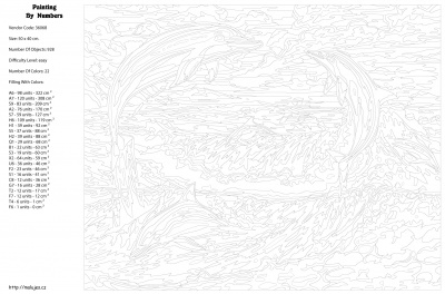 Картина по номерам, 40 x 50, KTMK-36068