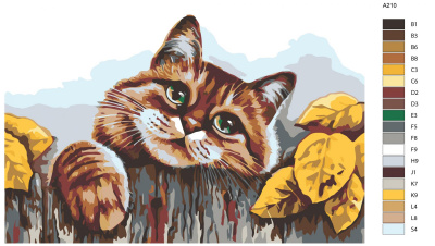 Картина по номерам, 60 x 90, A210
