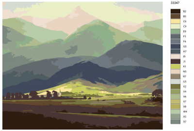 Картина по номерам, 48 x 60, KTMK-33347