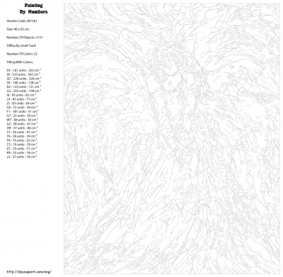 Картина по номерам, 40 x 50, KTMK-281361