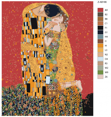 Картина по номерам, 48 x 60, Z-AB186
