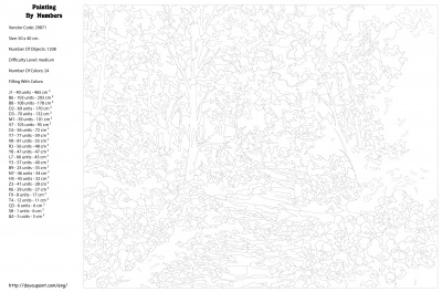 Картина по номерам, 40 x 50, KTMK-29871