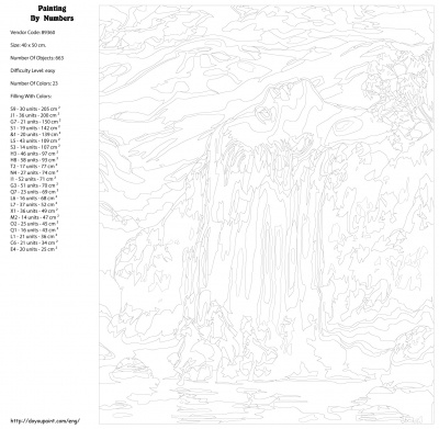 Картина по номерам, 40 x 50, KTMK-89360