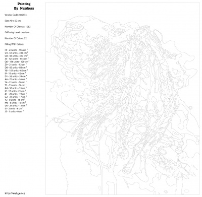 Картина по номерам, 40 x 50, KTMK-486633