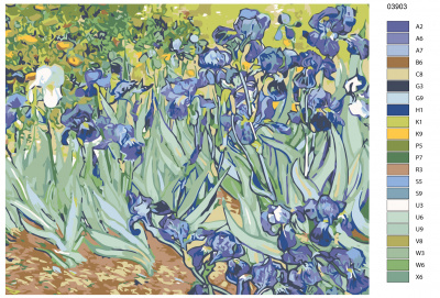 Картина по номерам, 80 x 100, KTMK-03903