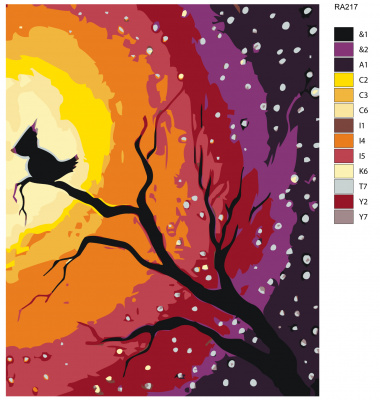 Картина по номерам, 40 x 50, RA217