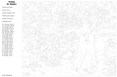 Картина по номерам, 40 x 50, KTMK-25940