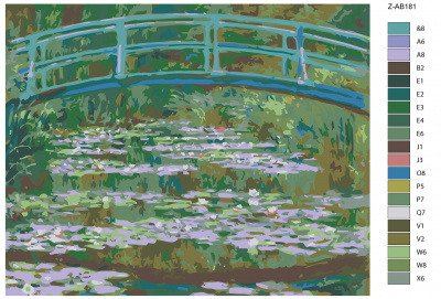 Картина по номерам, 72 x 90, Z-AB181