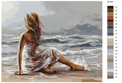 Картина по номерам, 48 x 60, KTMK-03135