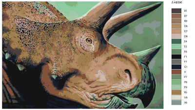 Картина по номерам, 100 x 150, Z-AB396