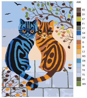 Картина по номерам, 60 x 80, A96