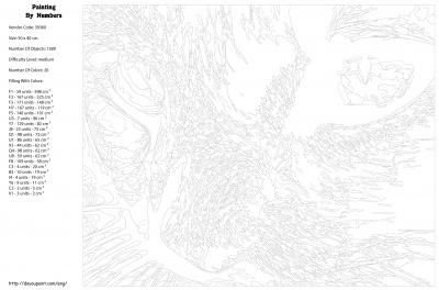 Картина по номерам, 40 x 50, KTMK-39361